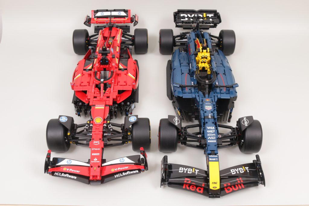 LEGO Technic 42207 Ferrari SF 24 F1 Car 42206 Oracle Red Bull Racing RB20 F1 Car comparison 15 1024x683