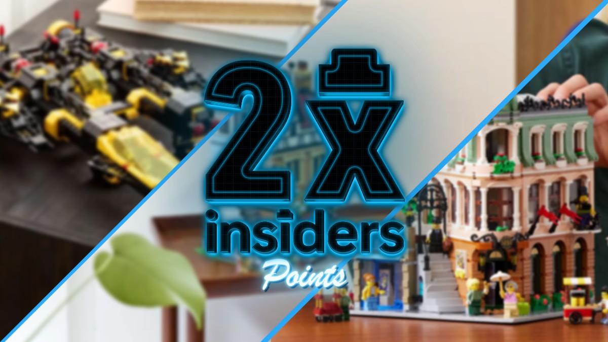 Earn double LEGO Insiders points, plus two new GWPs available now