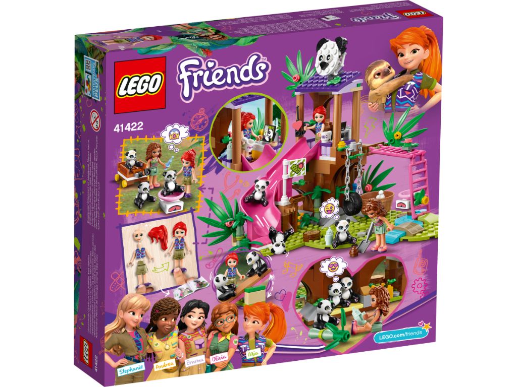 LEGO Friends 41422 Panda Jungle Tree House 2