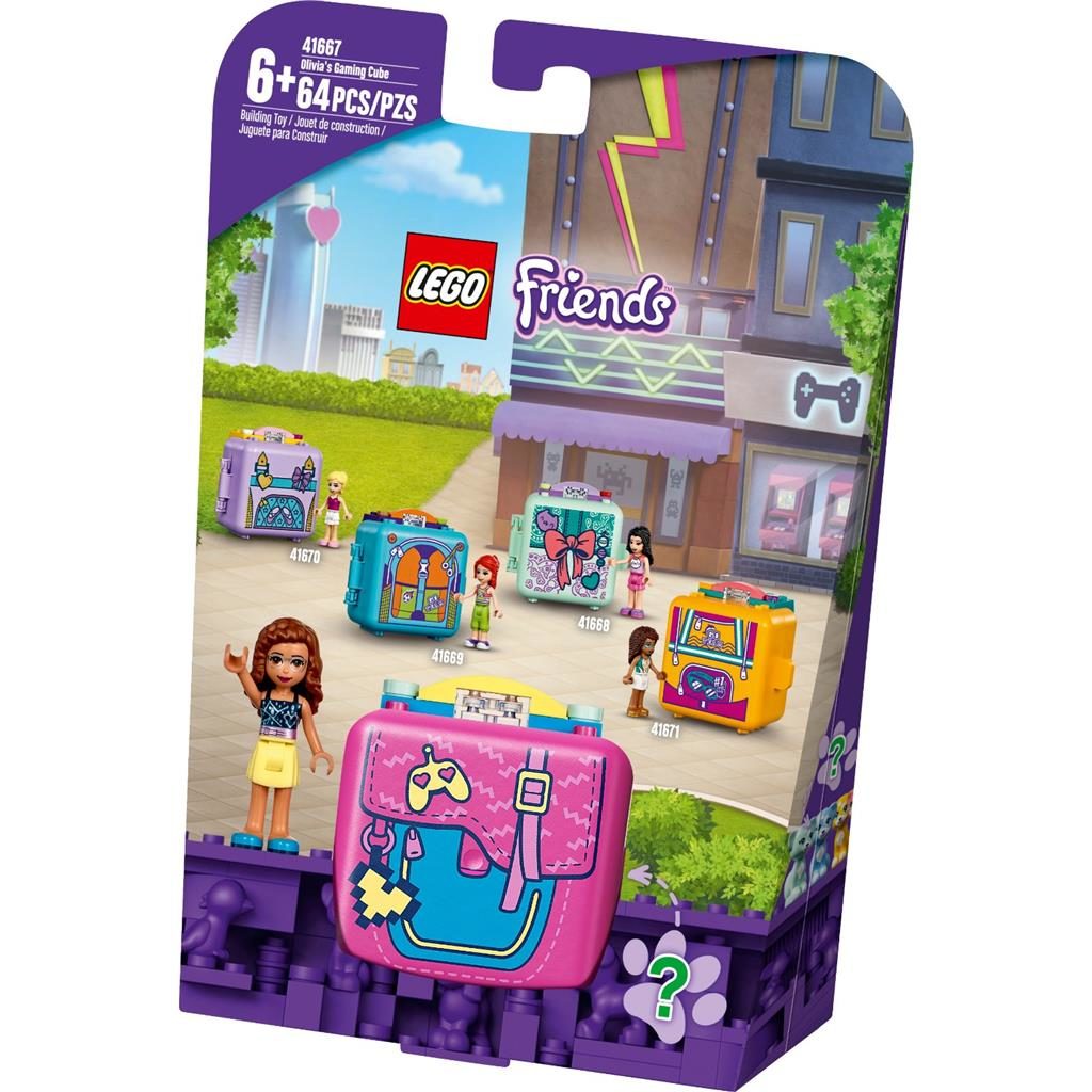 LEGO FRIENDS 41667 OLIVIAS GAMING CUBE 1 1024x1024