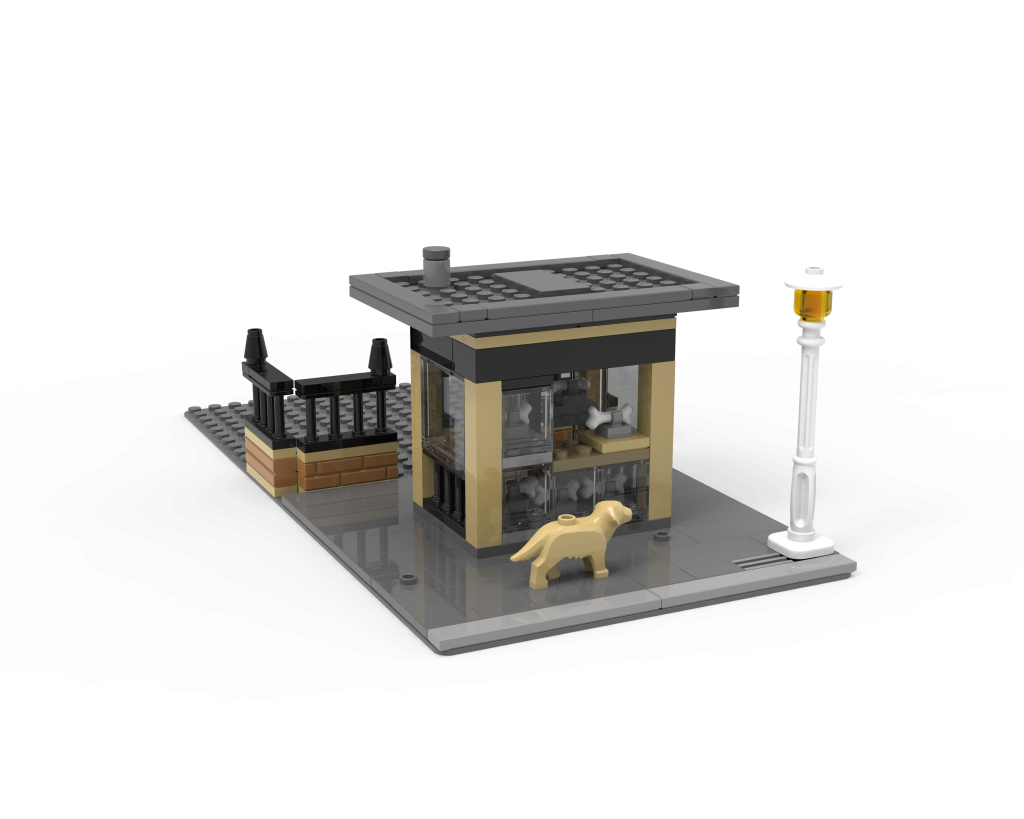 LEGO modular building add on Vending Stand Pick a Brick 1024x819