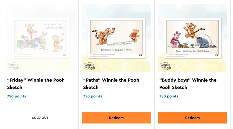 The LEGO Winnie the Pooh VIP art prints are selling fast