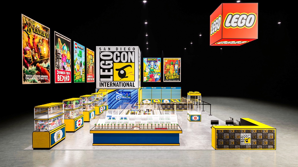 LEGO wins fan-voted award for best booth at SDCC 2025
