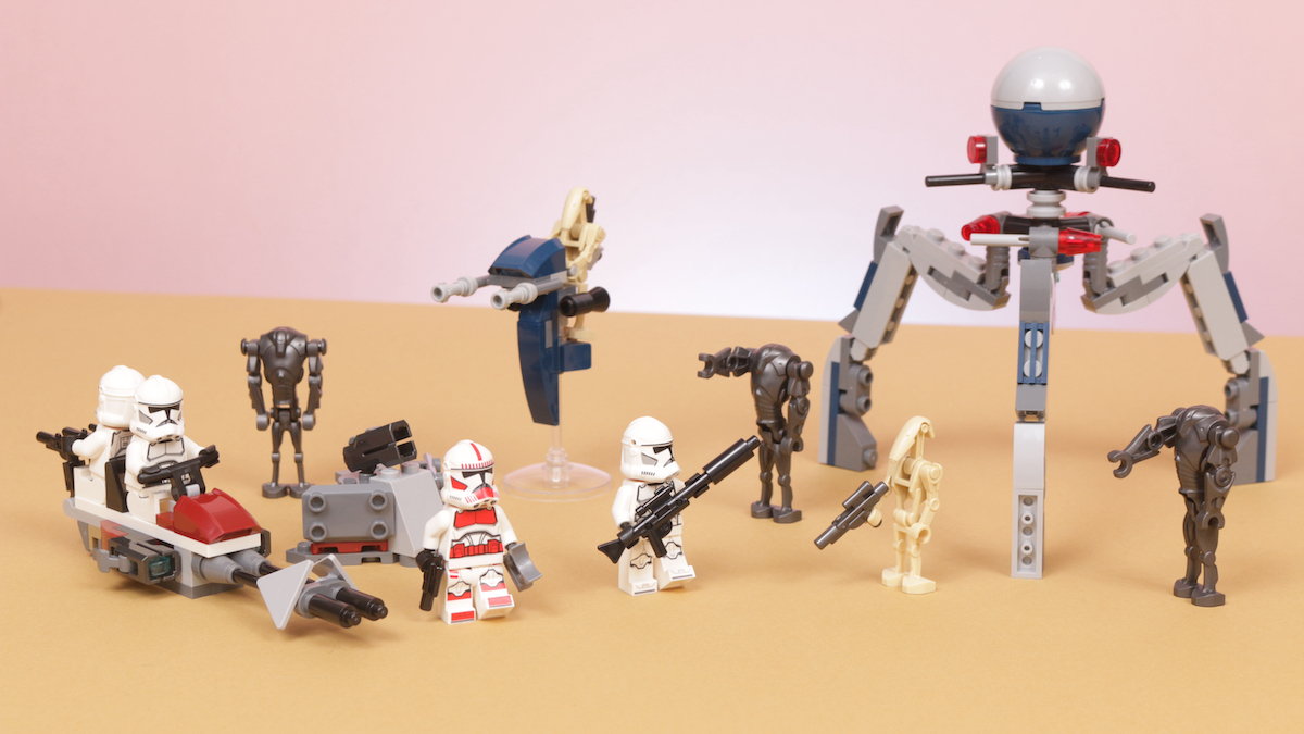 LEGO Star Wars 75372 Clone Trooper & Battle Droid Battle Pack review