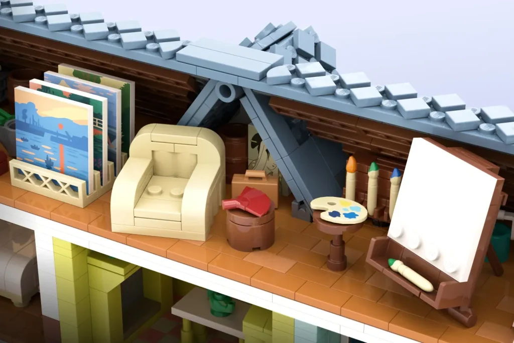 LEGO Ideas Claude Monets House 3 1024x683
