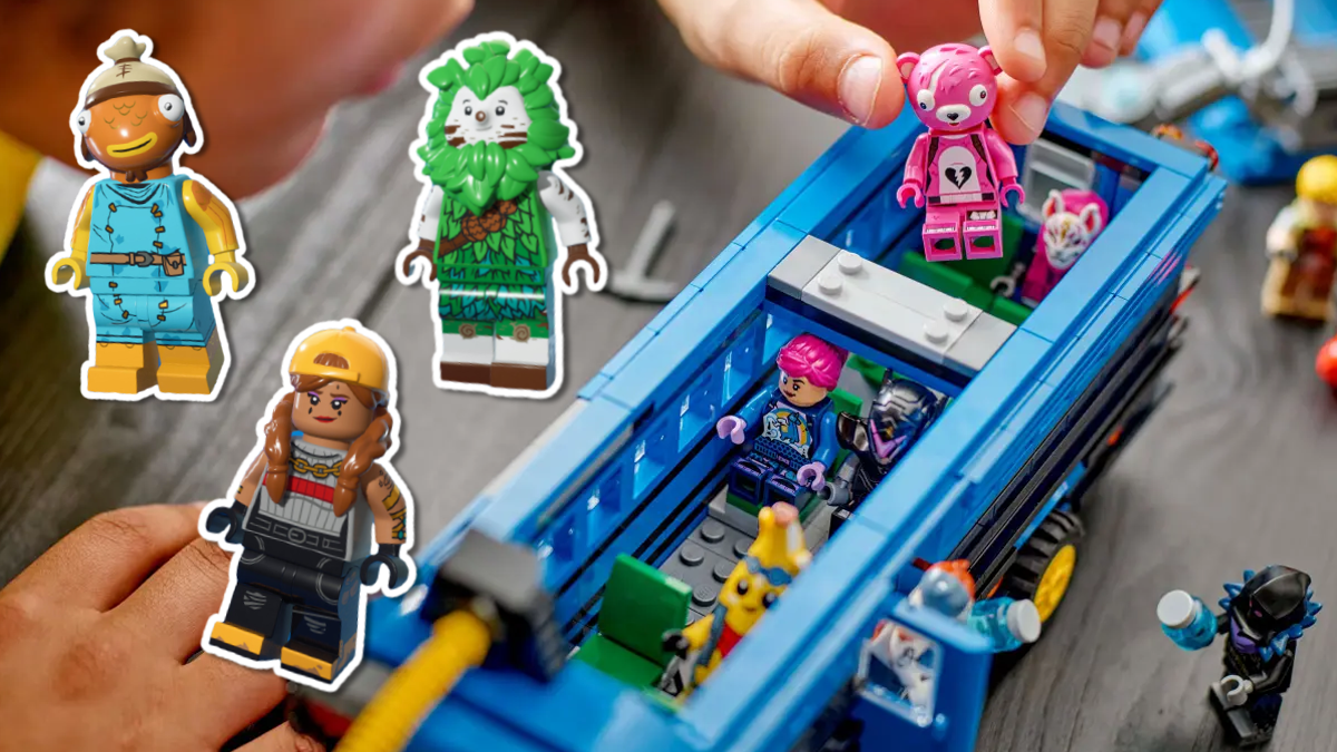 First LEGO Fortnite minifigure designs led to hundreds of in-game versions