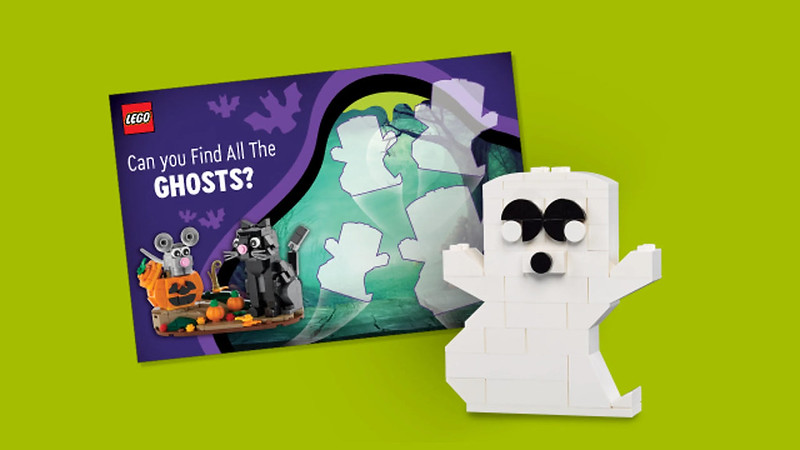 LEGO Halloween Ghost model