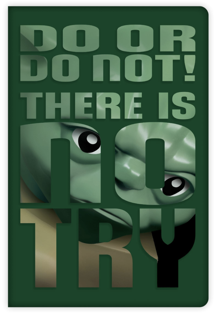 LEGO Star Wars Yoda Notebook 702x1024