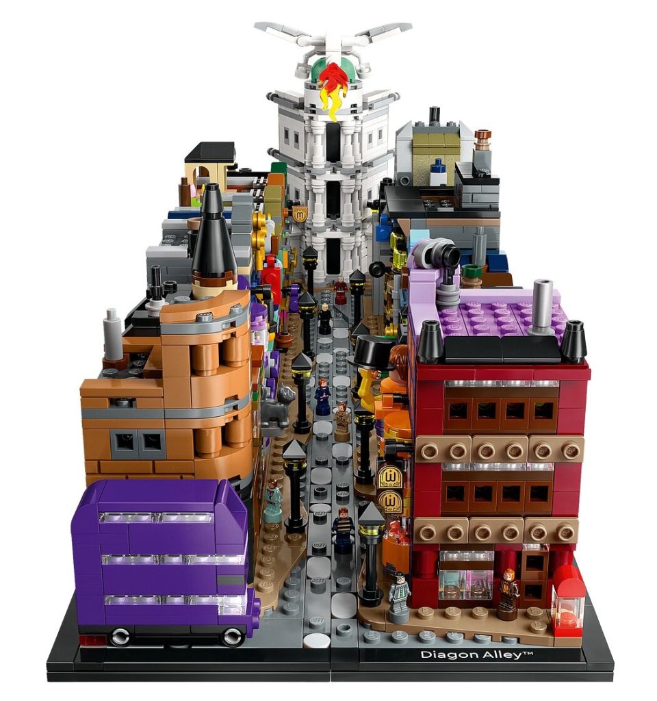 LEGO 76444 Harry Potter Magiczne sklepy na Ulicy Pokatnej zawartosc4 960x1024