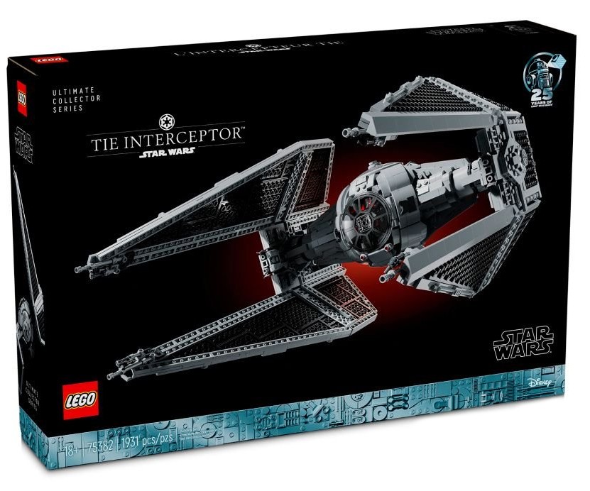 lego star wars 75382 tie interceptor box