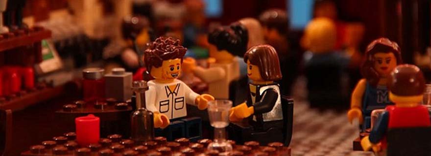 Engagement proposal through LEGO stop motion