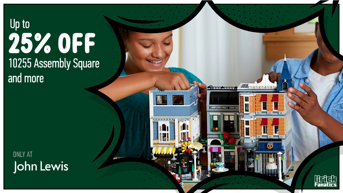 Every LEGO set discounted up to 25% in huge John Lewis sale
