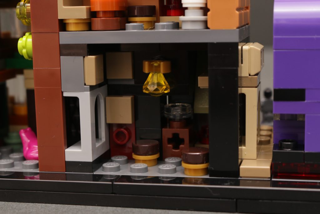 LEGO Harry Potter 76444 Diagon Alley Wizarding Shops review 61 1024x683