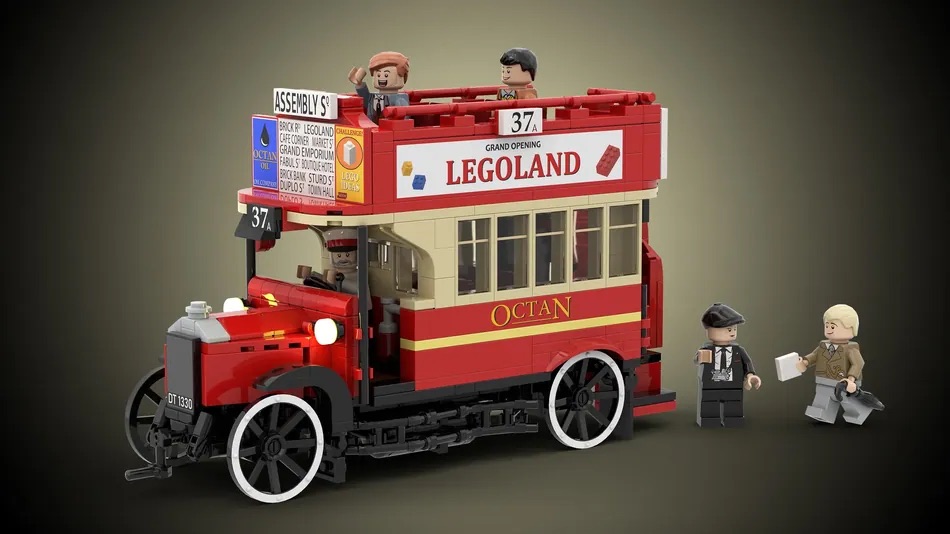 Vintage Transportation Vintage London Bus