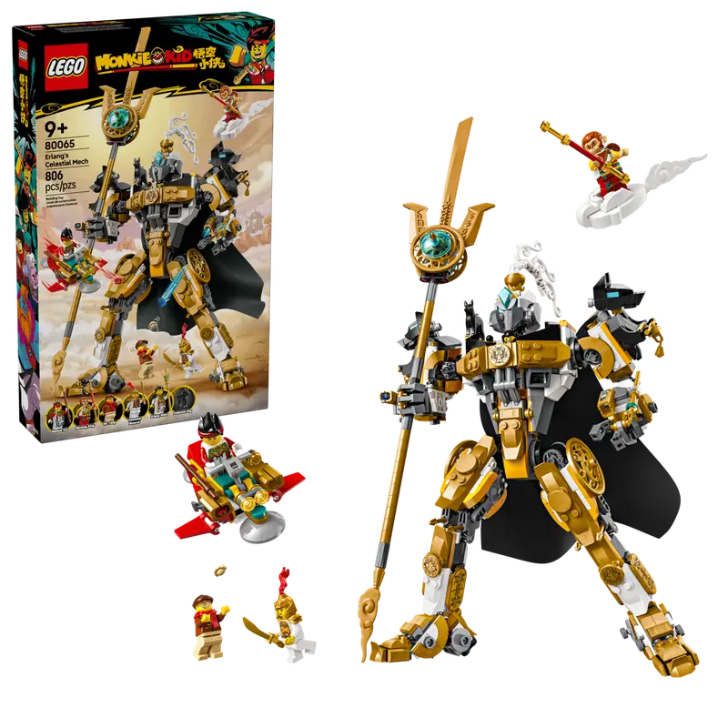 LEGO Monkie Kid 80065 Erlangs Celestial Mech 2