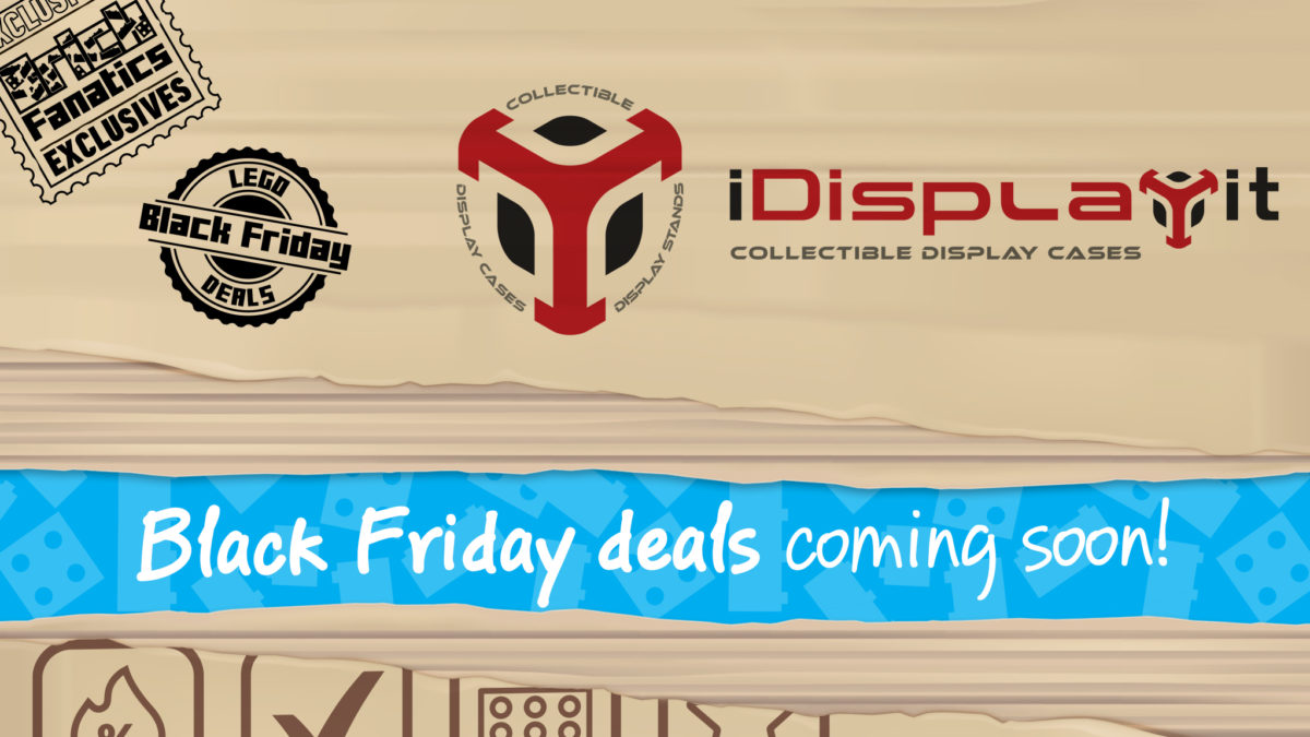 Save on LEGO display cases from iDisplayit this Black Friday