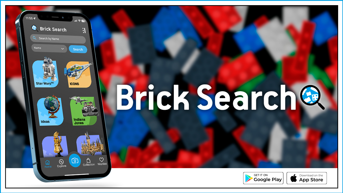 Build your LEGO collection on the go with Brick Search