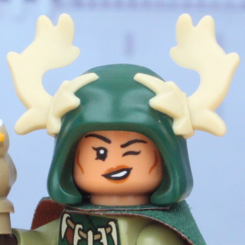 lego 71047 dungeons and dragons collectible minifigures review halfling druid hood