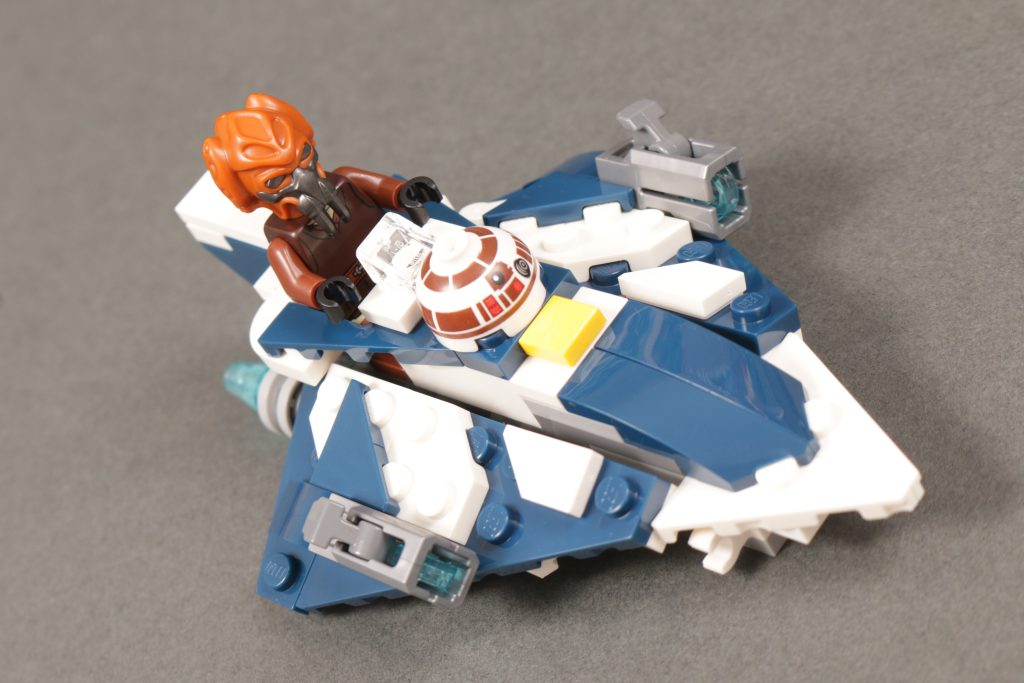 LEGO Star Wars 75400 Plo Koons Jedi Starfighter Microfighter review 3 1024x683