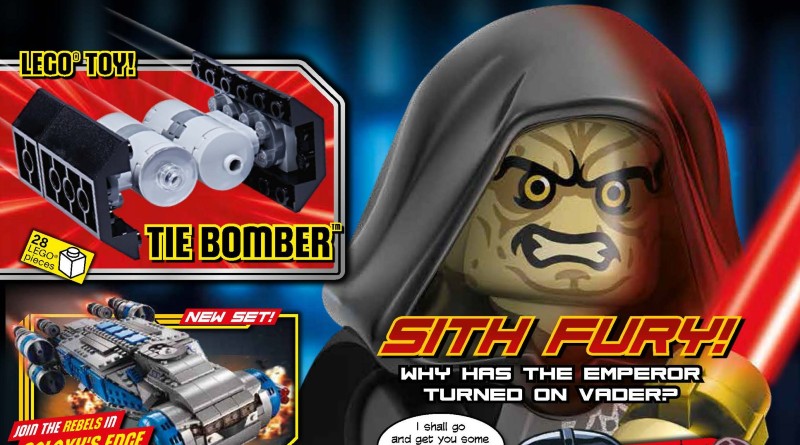 Issue 71 of the LEGO Star Wars magazine includes double the models