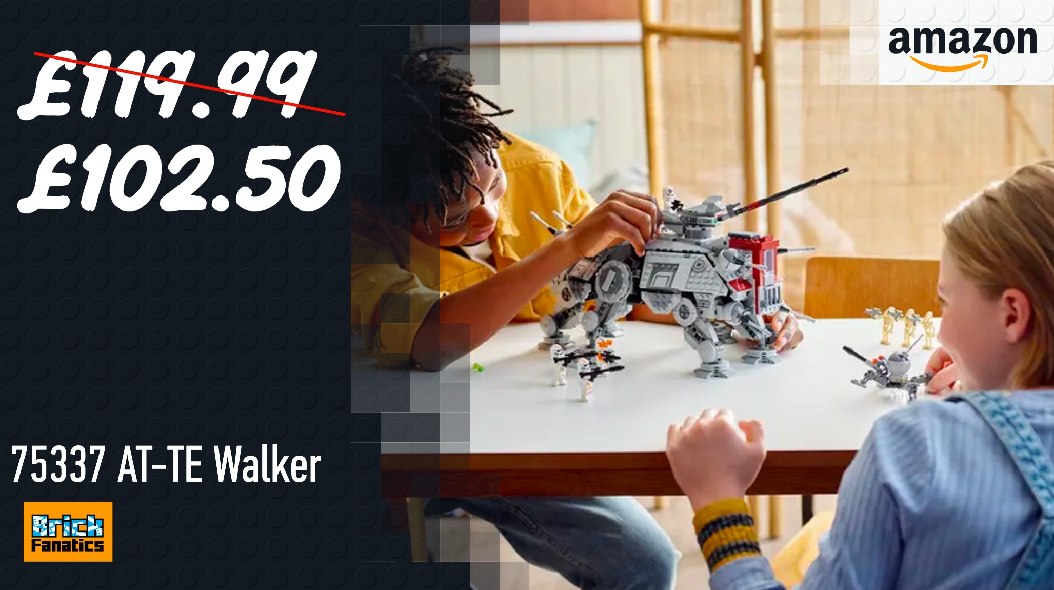 Save big on the perfect LEGO Star Wars battle pack for Clone Wars fans