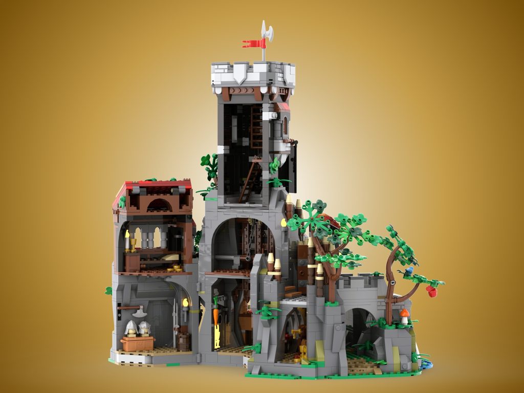 LEGO BDP Series 6 outlaw forest den 3 1024x768