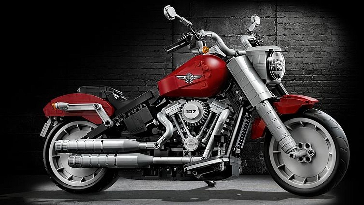 This LEGO Creator Expert set wasn't the first Harley Davidson