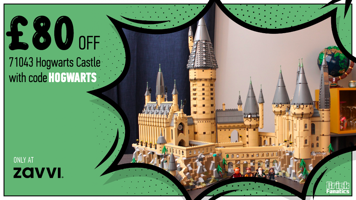 Magical code for extra savings on LEGO Harry Potter 71043 Hogwarts Castle