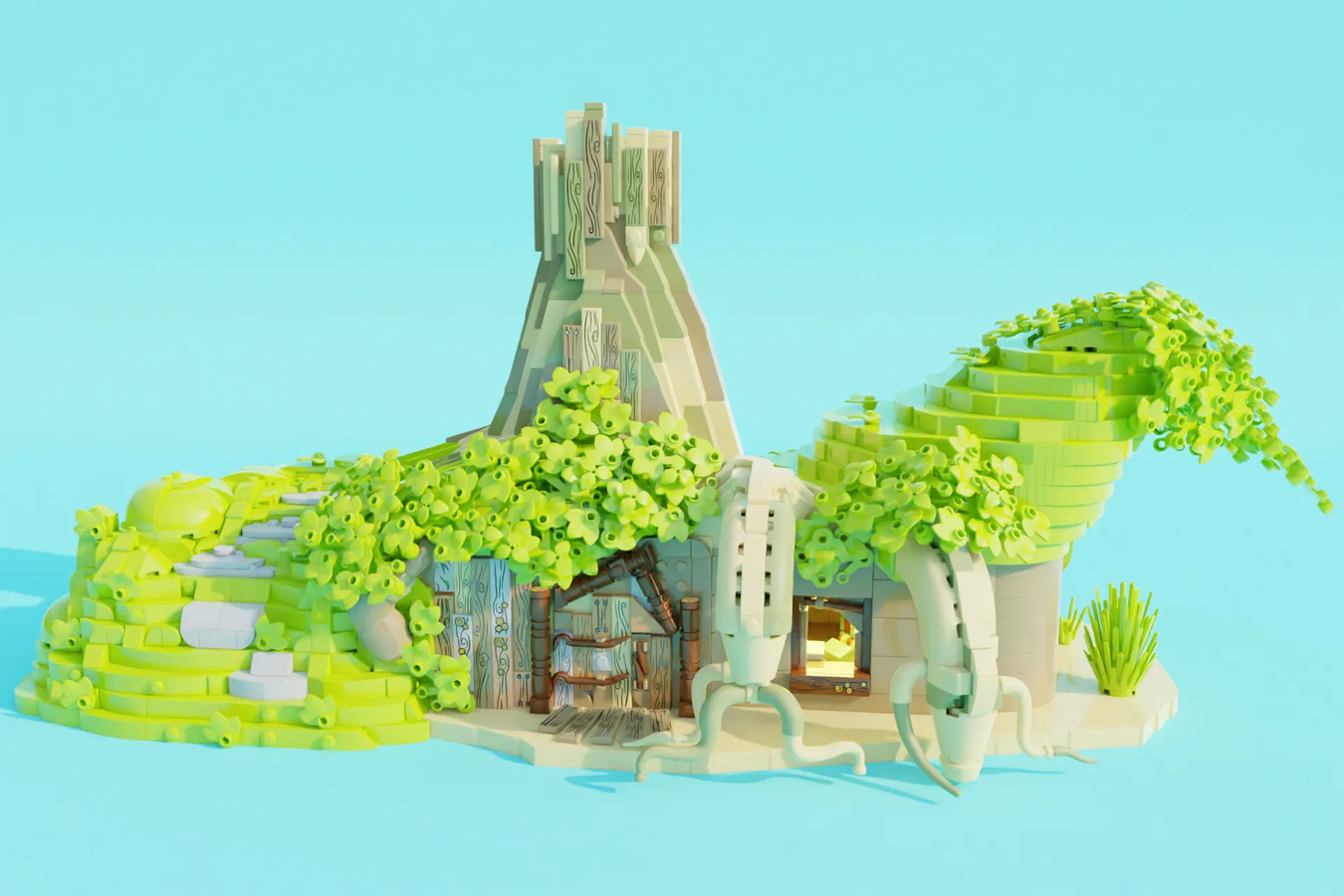 LEGO Ideas Dreamworks Shrek Swamp 2