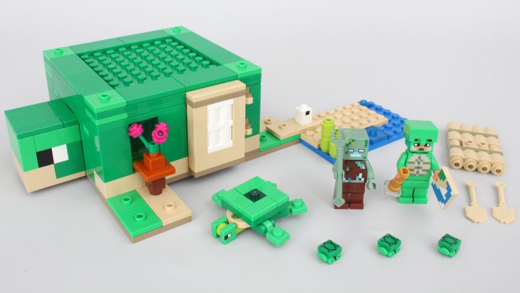 LEGO Minecraft 21254 The Turtle Beach House review 1 1024x576