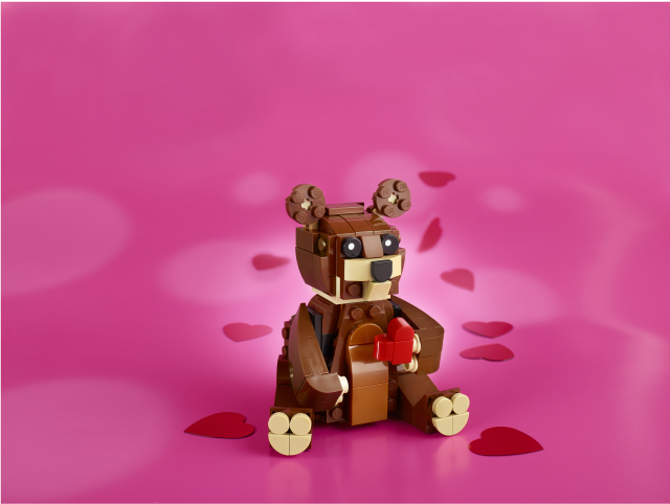 40462 Valentines Brown Bear 4