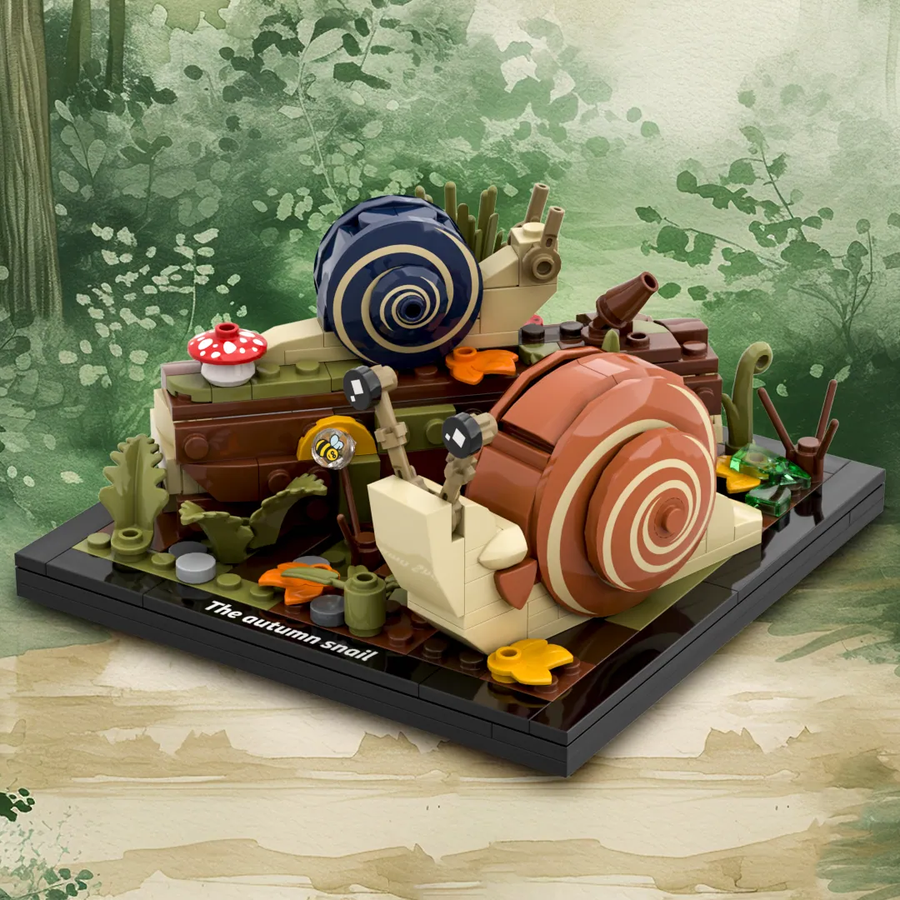 LEGO Ideas The Autumn Snails 2
