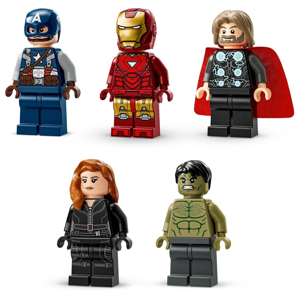 LEGO 76313 Marvel Logo MARVEL z minifigurkami figurki 1024x1000