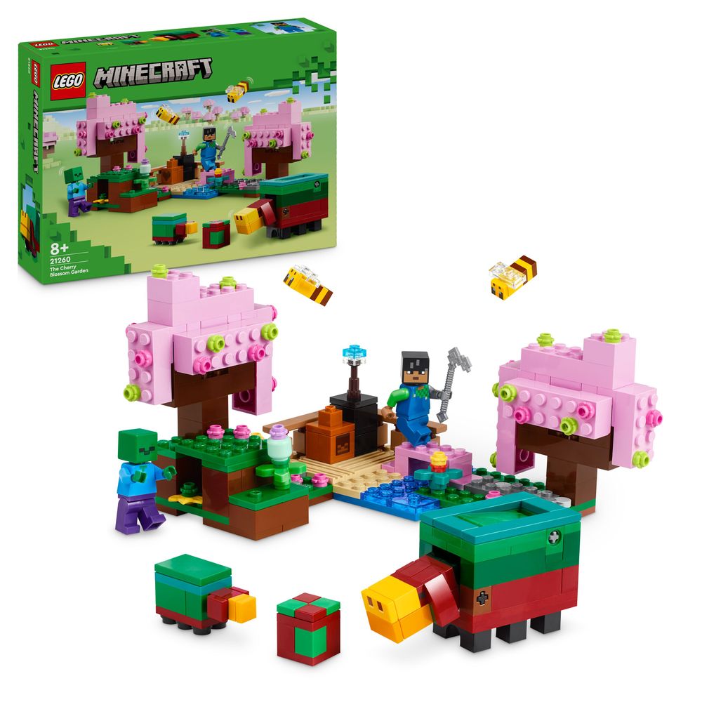 LEGO Minecraft 21260 The Cherry Blossom Garden 8