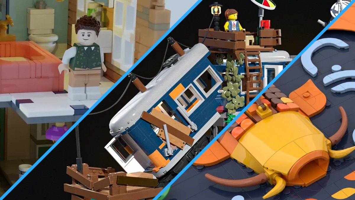Trains, ramen and TV ghosts join LEGO Ideas third 2025 review