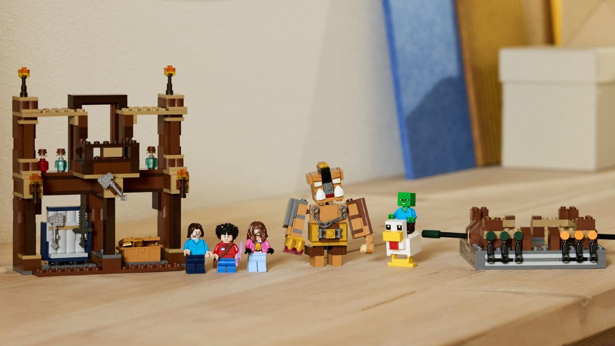 LEGO Minecraft movie sets beat internet to the punch twice