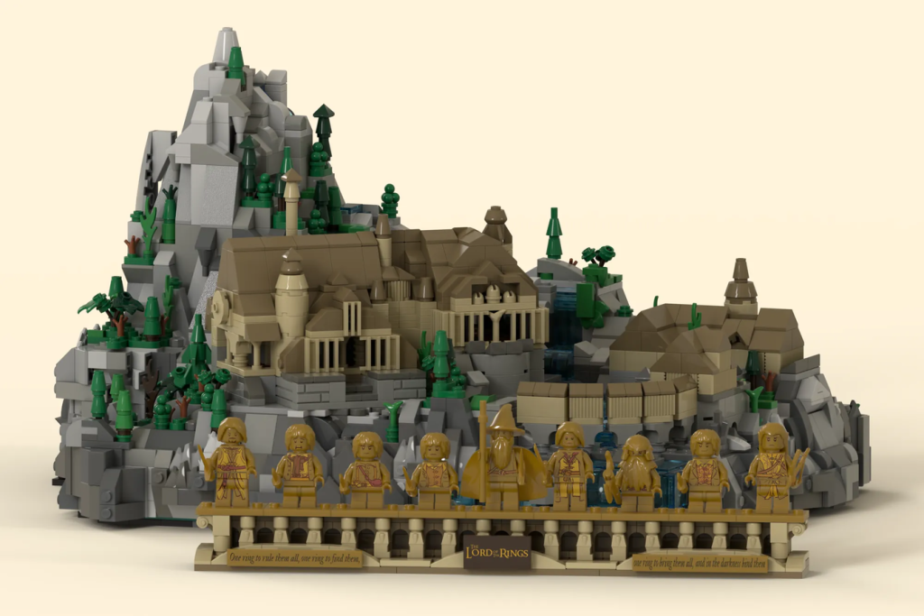 BALD BONSAI LEGO Ideas Rivendell 20th Film Anniversary 1024x683