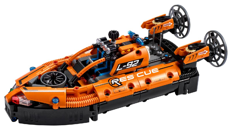 More images of LEGO Technic hovercraft and excavator revealed