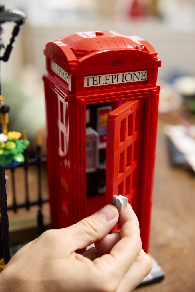 LEGO Ideas 21347 red london telephone box lifestyle 16 683x1024