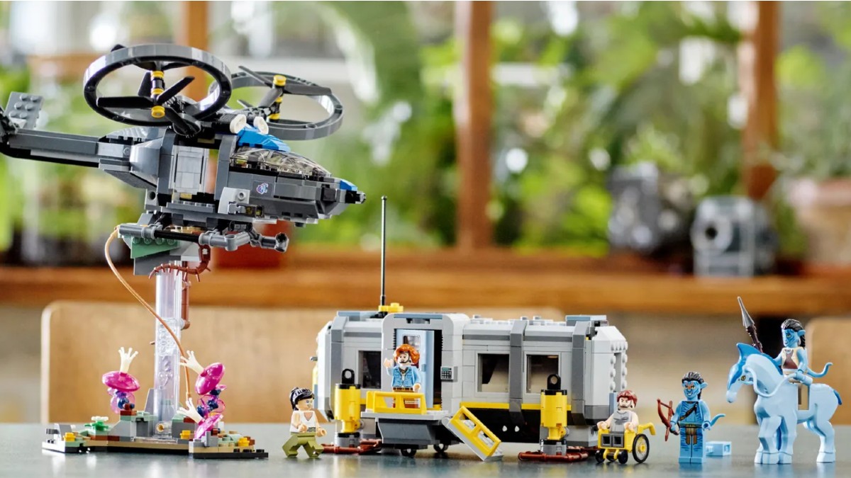 Best price yet on LEGO Avatar 75573 Floating Mountains: Site 26 & RDA Samson at Argos