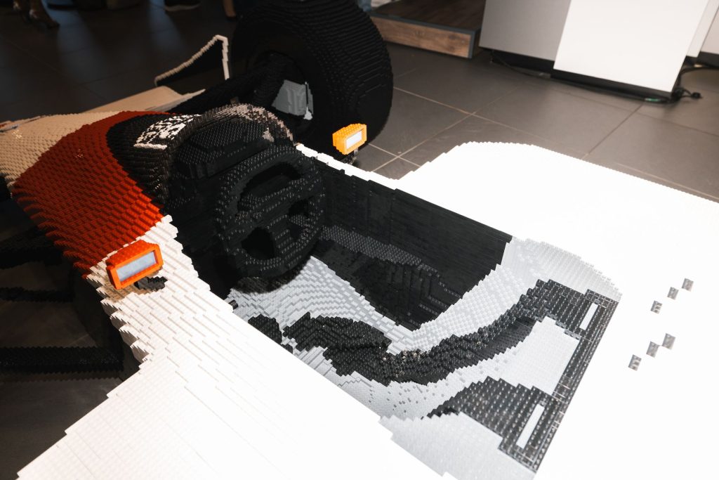 Life size LEGO McLaren MP44 8 1024x683