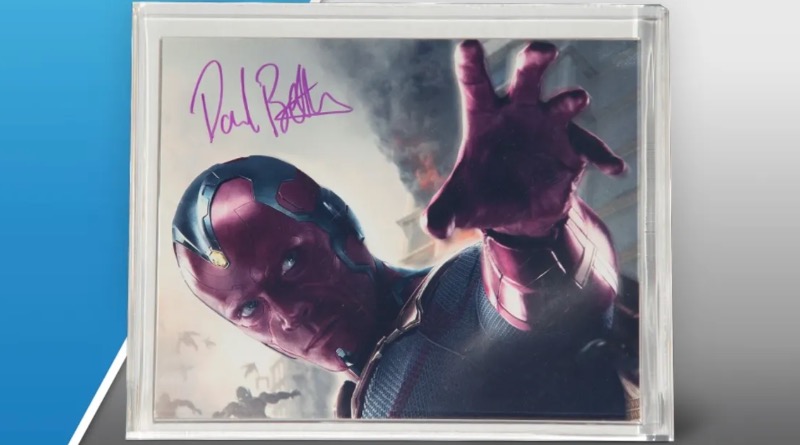 Win a signed photo of Paul Bettany as Marvel’s Vision in LEGO VIP sweepstakes