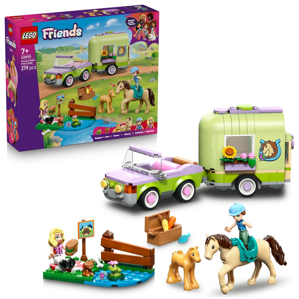 LEGO Friends 42695 Horse Baby Foal Trailer