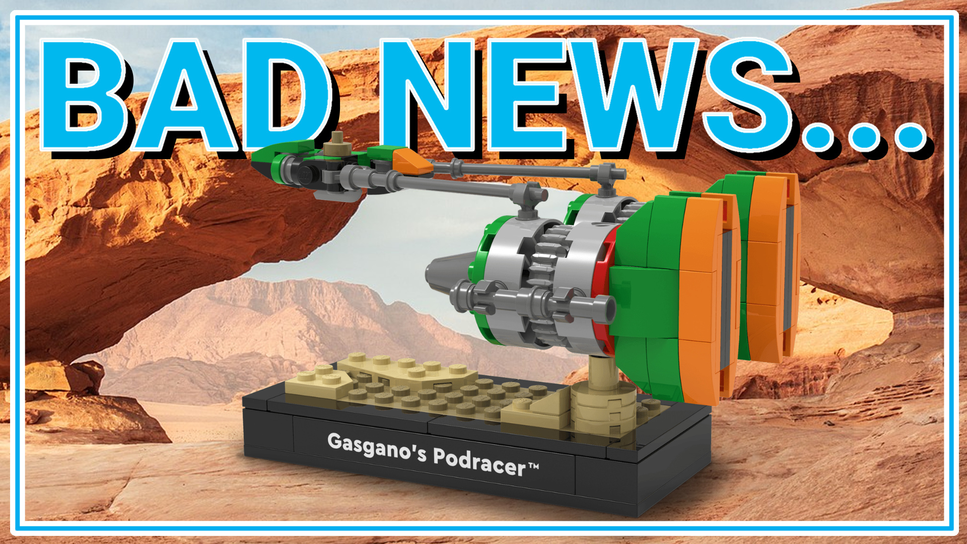 Walmart-exclusive LEGO podracer GWP is bad news for anyone outside the USA