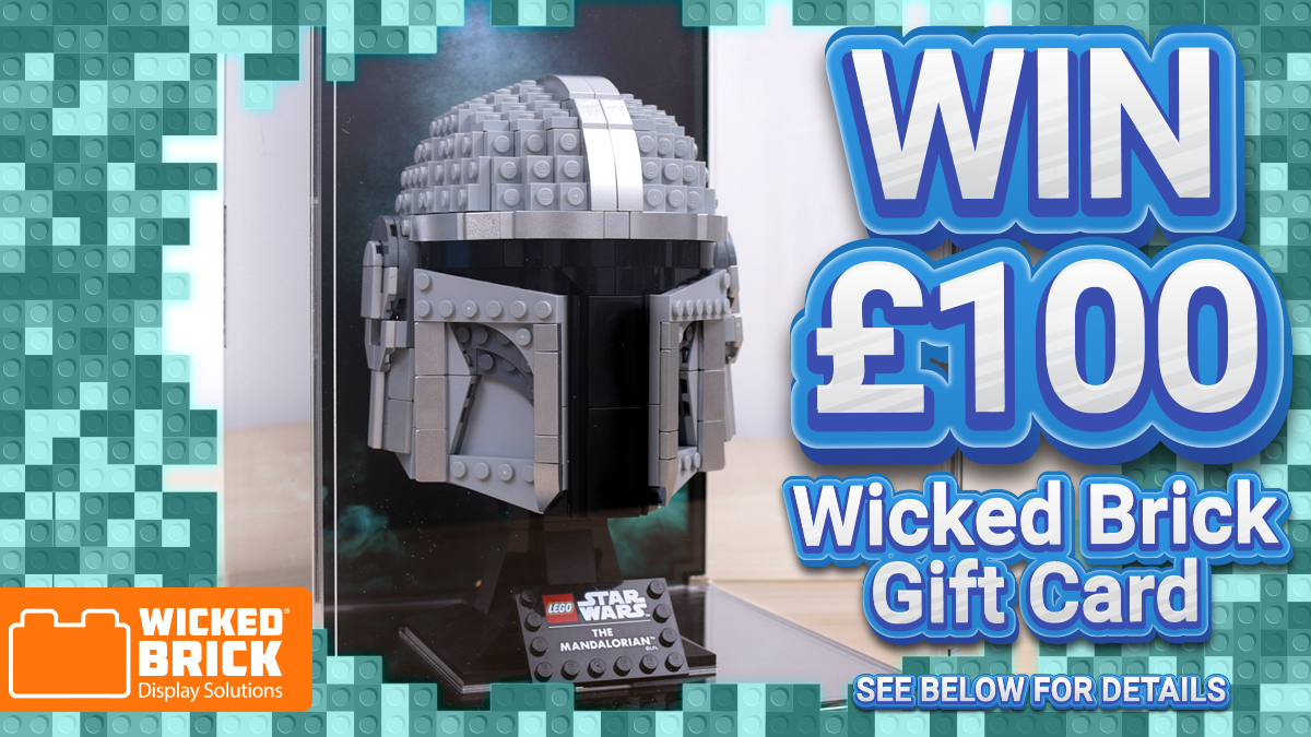 Last chance to win £100 LEGO display case gift card