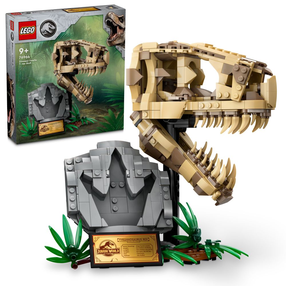 LEGO Jurassic World 76964 Dinosaur Fossils T. rex Skull 1