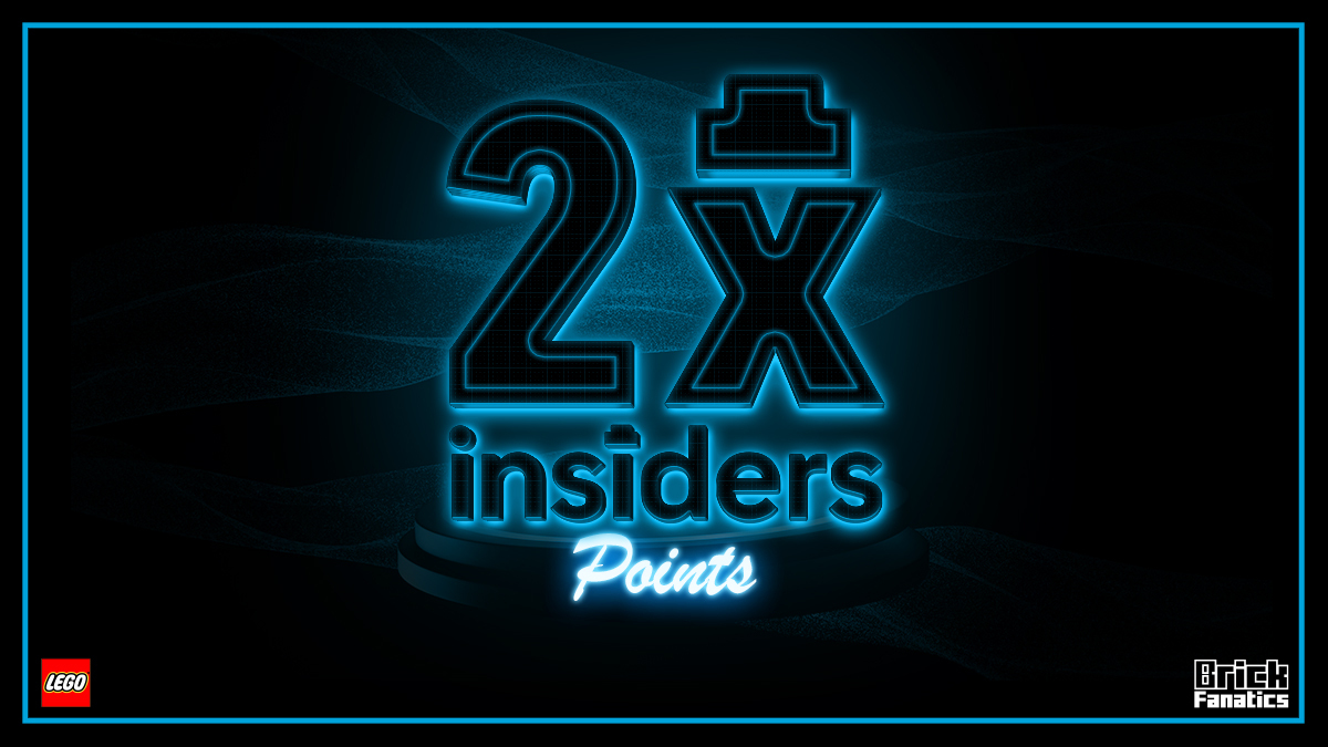 LEGO Insiders double points available now worldwide