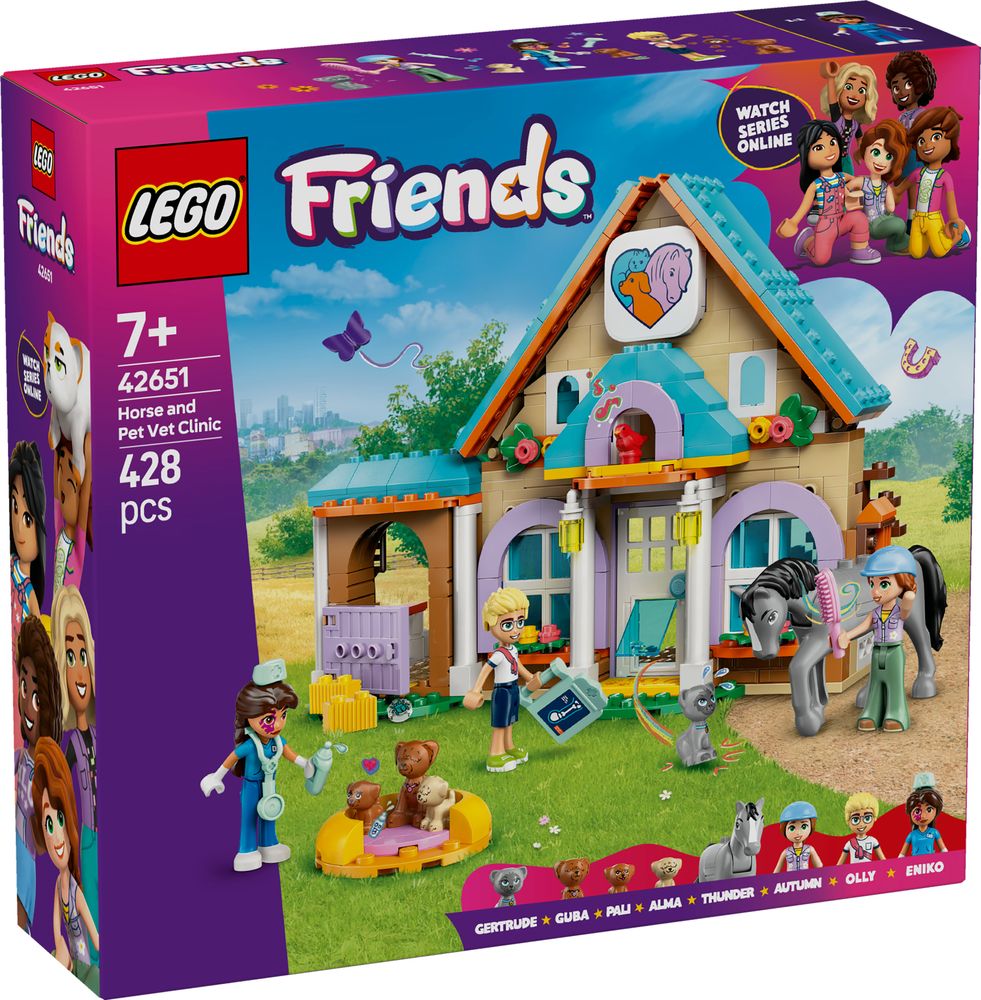 42651 LEGO Tierarztpraxis fuer Pferde und Haustiere