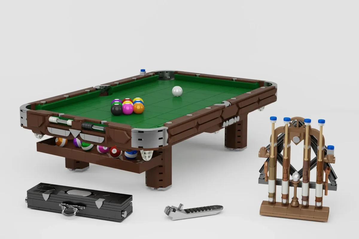 LEGO Ideas vintage billiards table 1200x800