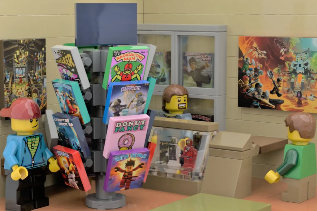 LEGO Ideas retro comic store 4 1024x681